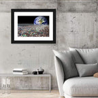 Earth Above Plastic Seas Wall Art