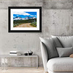 Sawtooth Byway Dirt Road, Idaho Wall Art