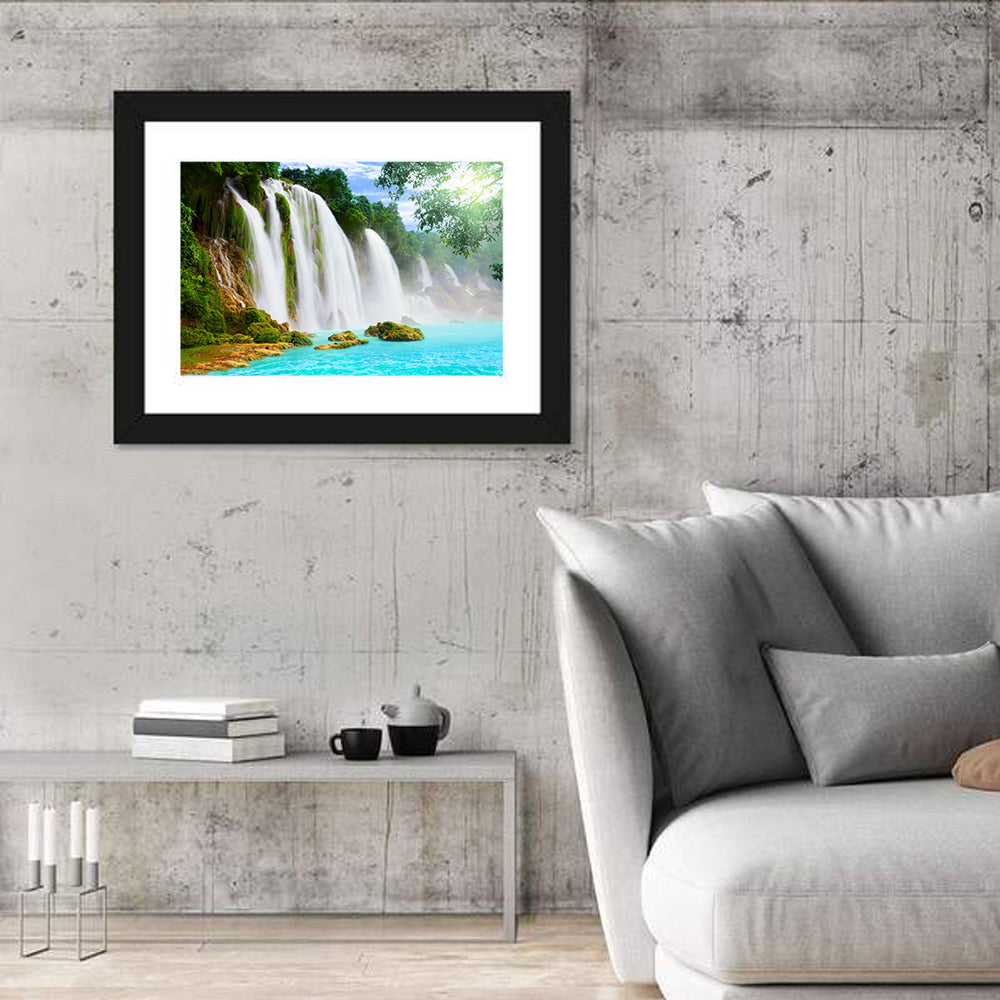 Ban Gioc-detian Falls, Trung Khanh Wall Art in a room, landscape