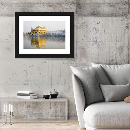 Golden Temple Reflection, Amritsar Wall Art