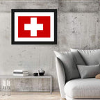 Swiss Flag Wall Art