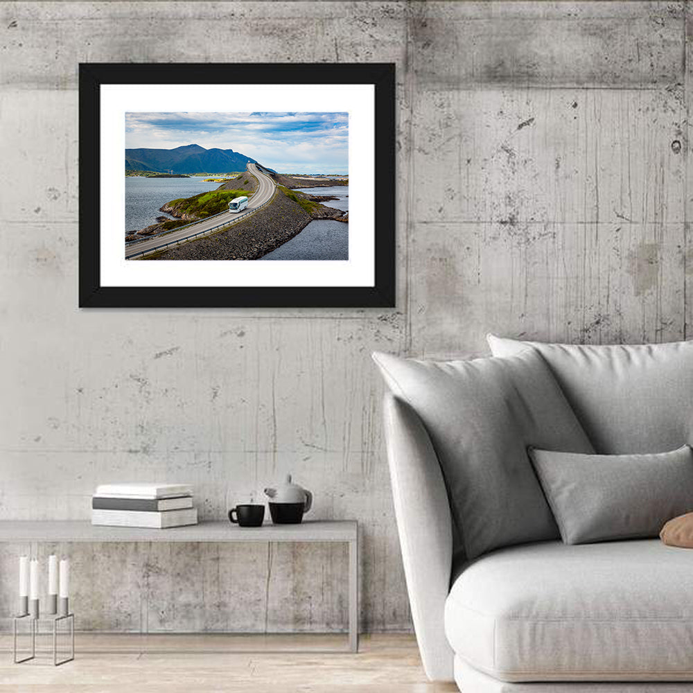 Storseisundet Bridge, Atlantic Road Norway Wall Art