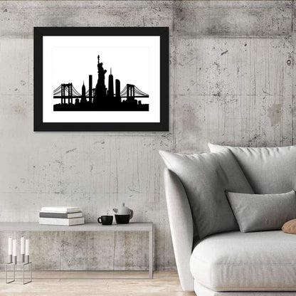 New York City Skyline Wall Art