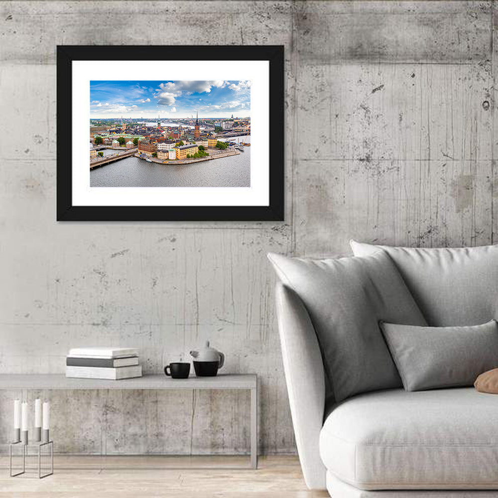 Gamla Stan Harbor, Stockholm Wall Art