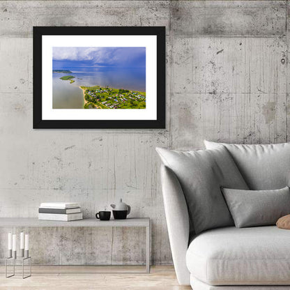 Pskov Lake and Talabski Islands Wall Art