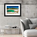 Abyss Pool in Yellowstone Wall Art