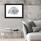 London City Map Wall Art