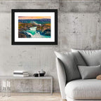 Godafoss Sunset Cascade Wall Art