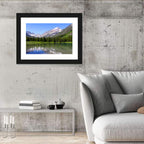 Swift Current Lake Reflection Wall Art