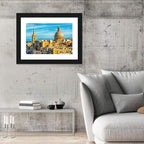 Valletta Skyline with Dome and Spire Wall Art