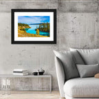 Abraham Lake Autumn Landscape Wall Art