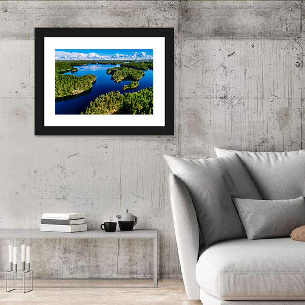 Blue Lakes and Green Forests, Finland Wall Art