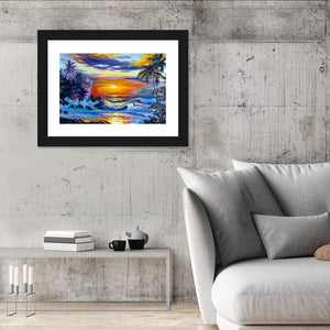 Sea Evening Artwork Wall Art