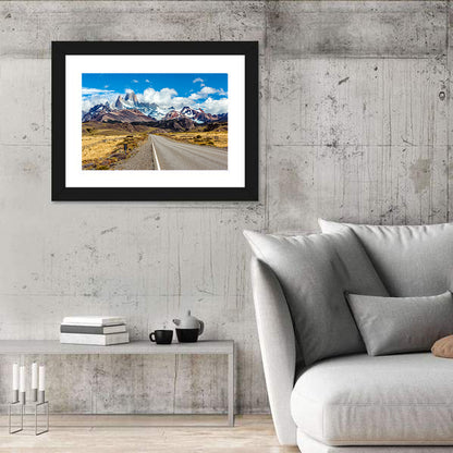 Mount Fitz Roy Road Wall Art
