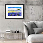 Lavender Field in Provence Wall Art
