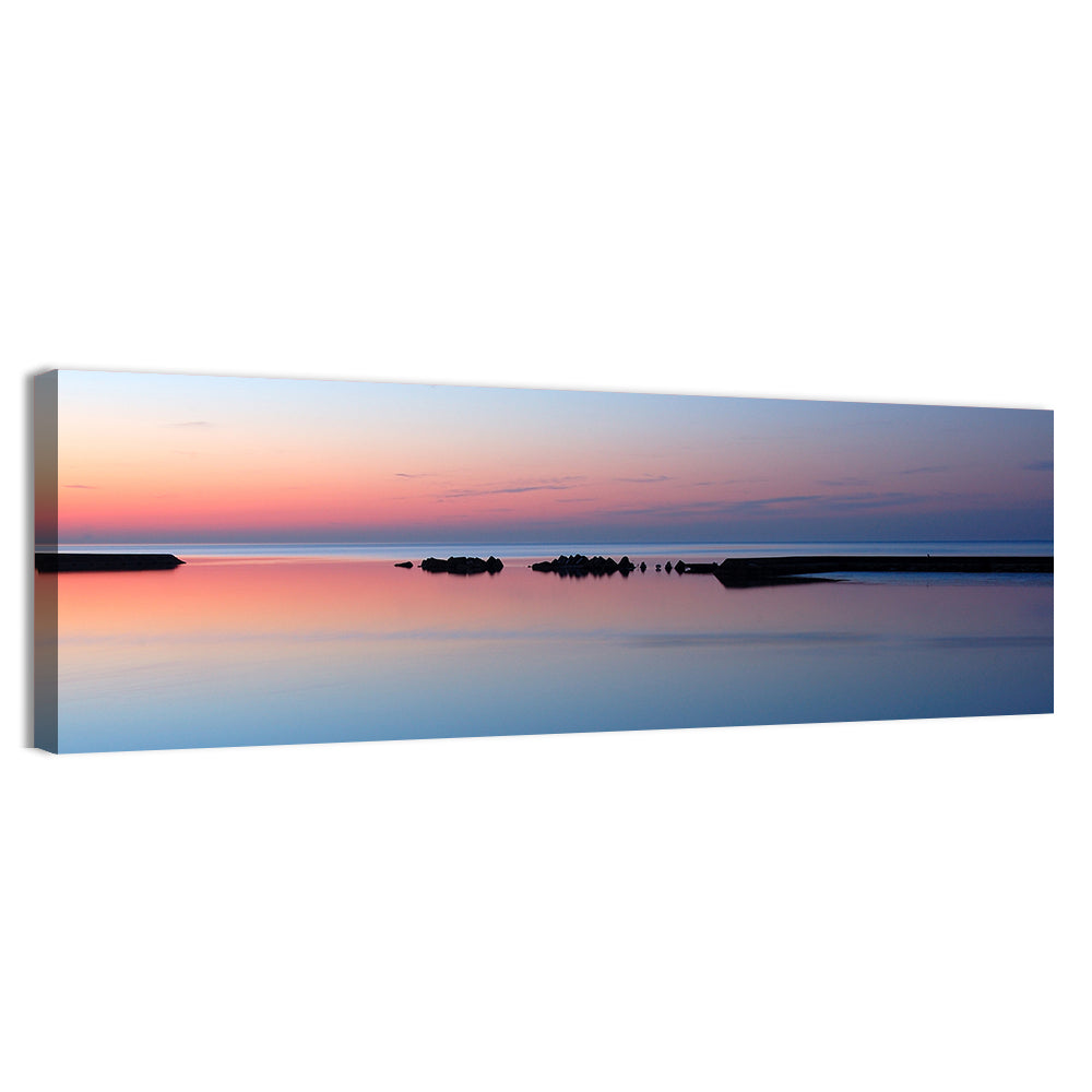 Lake Ontario Sunset Reflection Wall Art