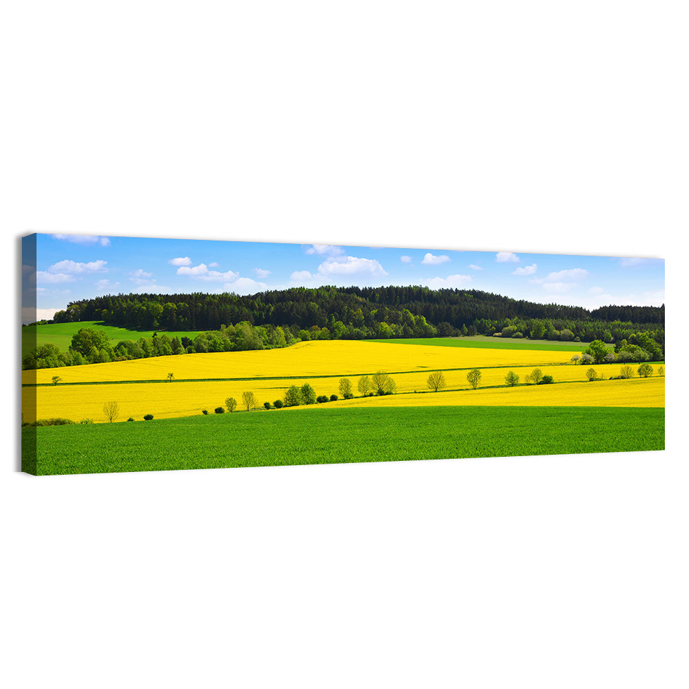 Spring Czech Countryside Landscape Wall Art