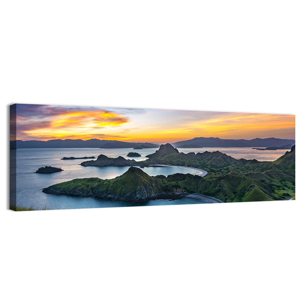 Padar Island Sunset, Labuan Bajo Wall Art