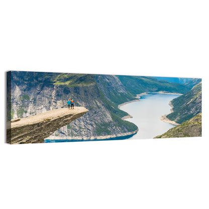 Trolltunga Rock Ledge, Odda Norway Wall Art