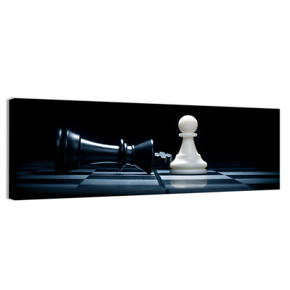 Pawn and Fallen King Wall Art