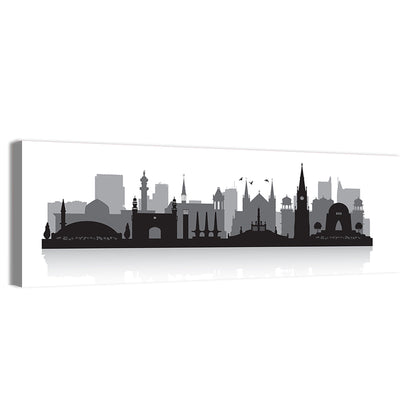 Karachi City Skyline Wall Art