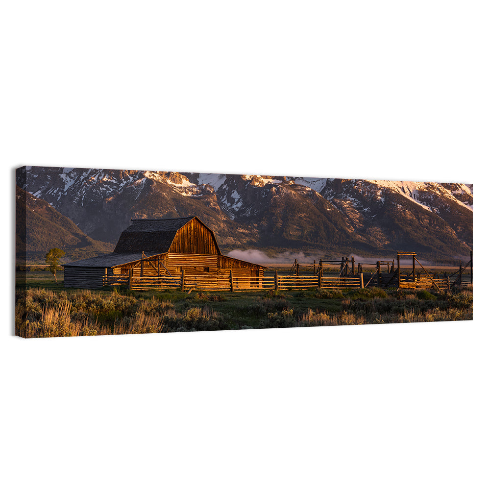 John Moulton Barn, Mormon Row Wall Art