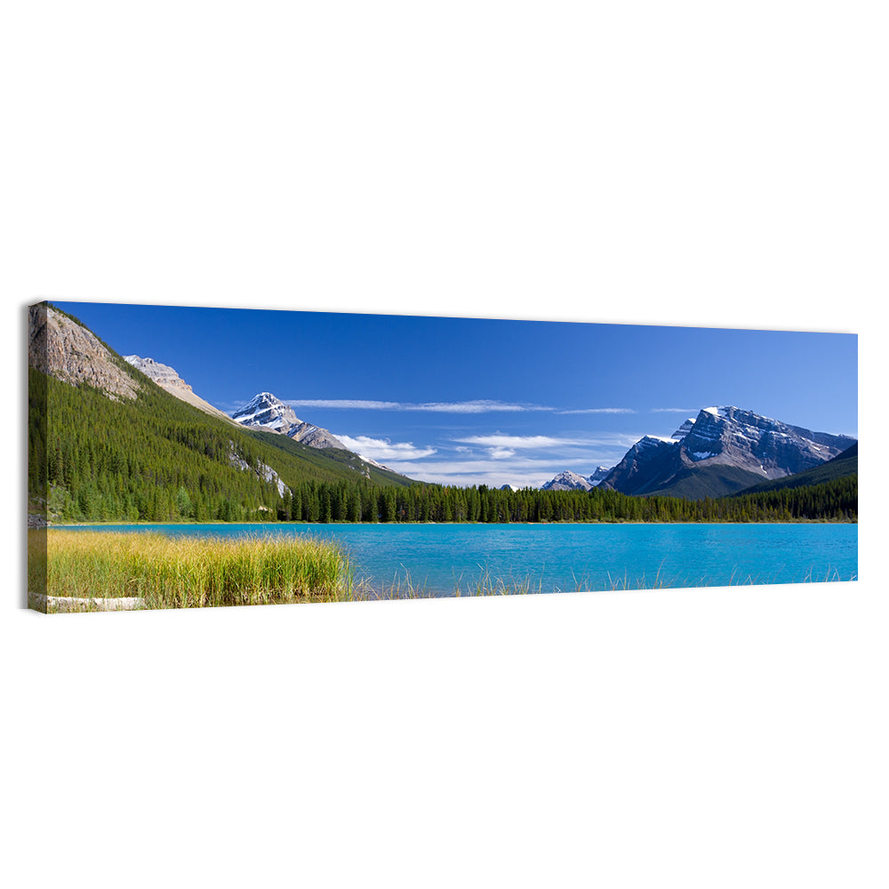 Autumn Lake in Jasper National Park Wall Art