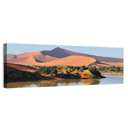 Flooded Sossusvlei Reflection Wall Art