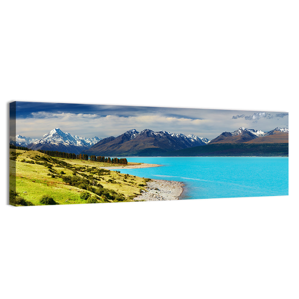 Mount Cook Over Lake Pukaki Wall Art