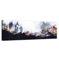 High-contrast Acrylic Mountains Wall Art