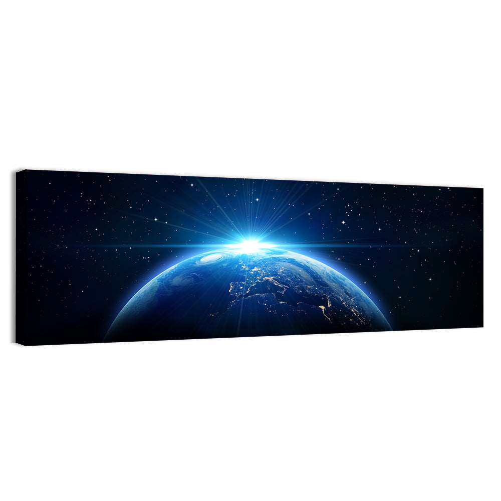 Earth from Orbit Wall Art