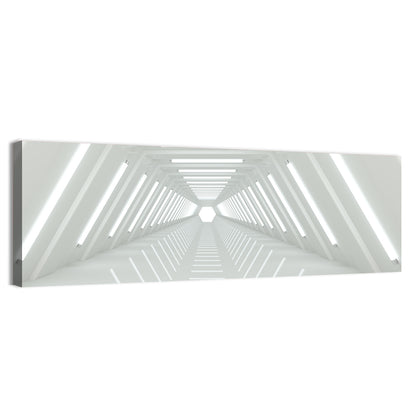 White Tunnel Wall Art