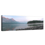 Misty Mountain Lake Wall Art