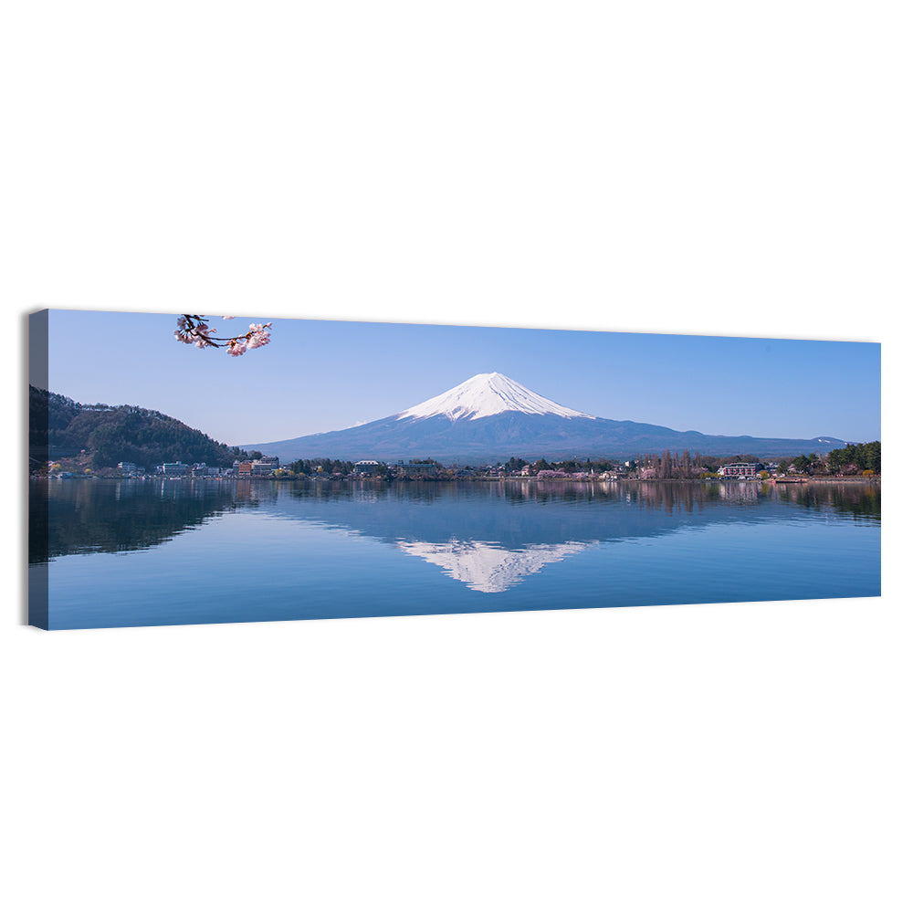 Mount Fuji Reflection, Fujikawaguchiko Wall Art