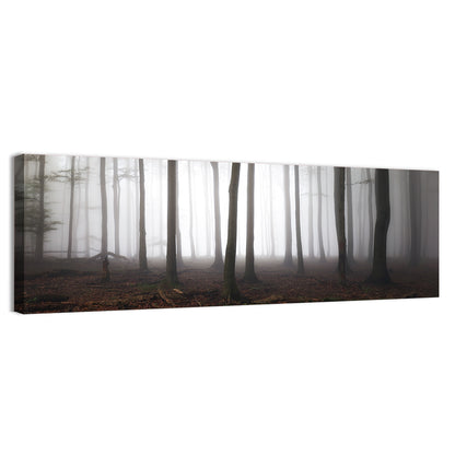Misty Forest Perspective Wall Art