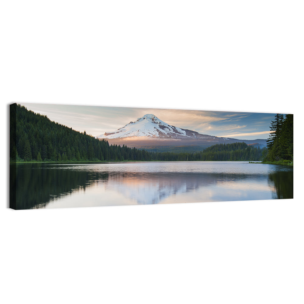 Mount Hood Over Trillium Lake Wall Art