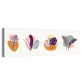 Organic Tropical Leaves Wall Art