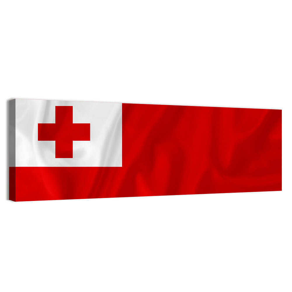 Tonga National Flag Wall Art