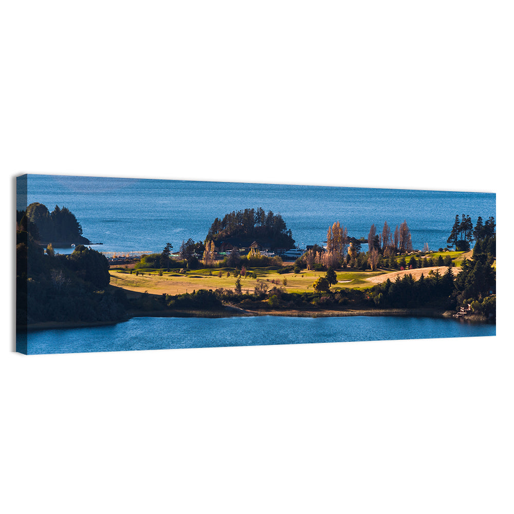 Nahuel Huapi Lake Golden Hour Wall Art