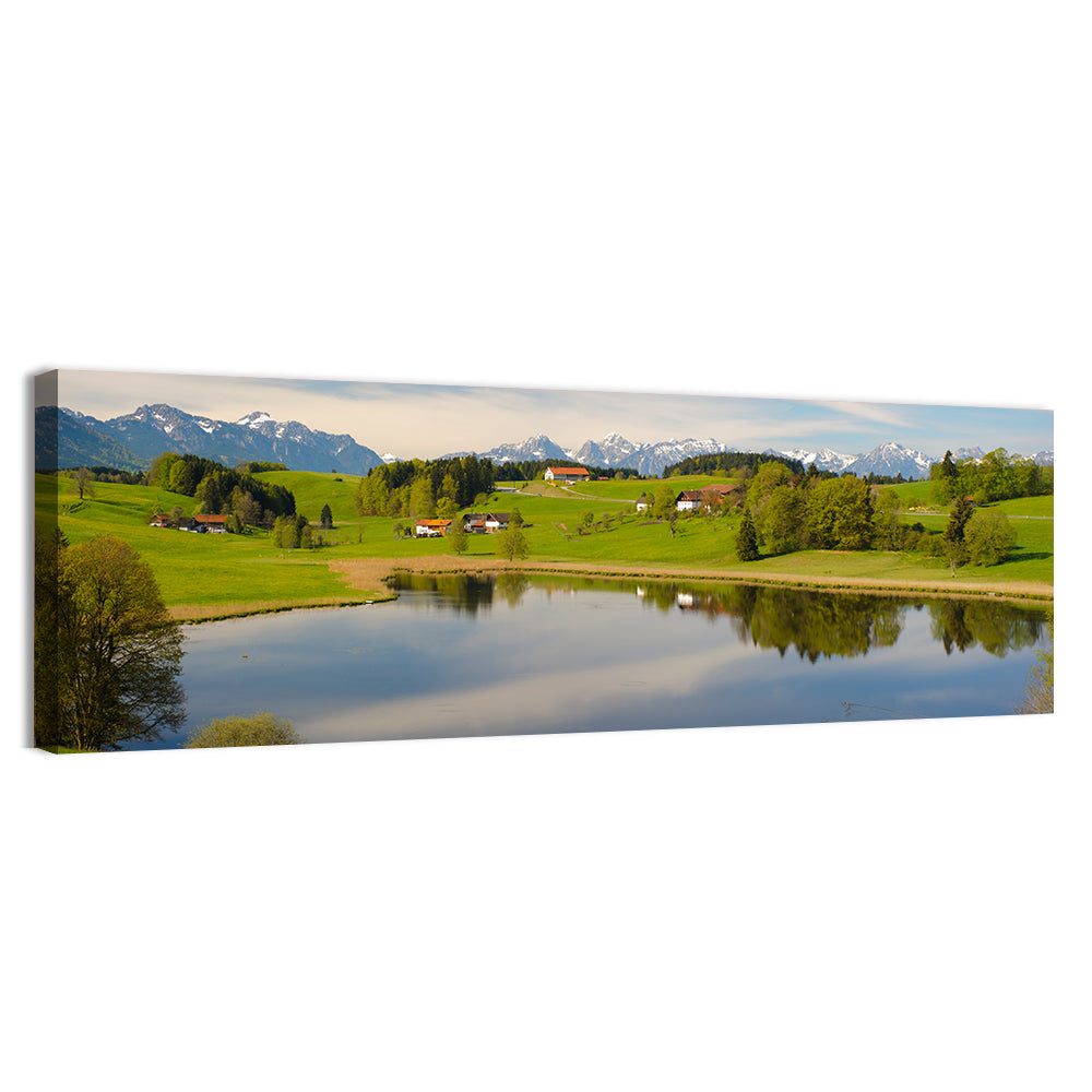 Bavarian Mountain Lake Wall Art