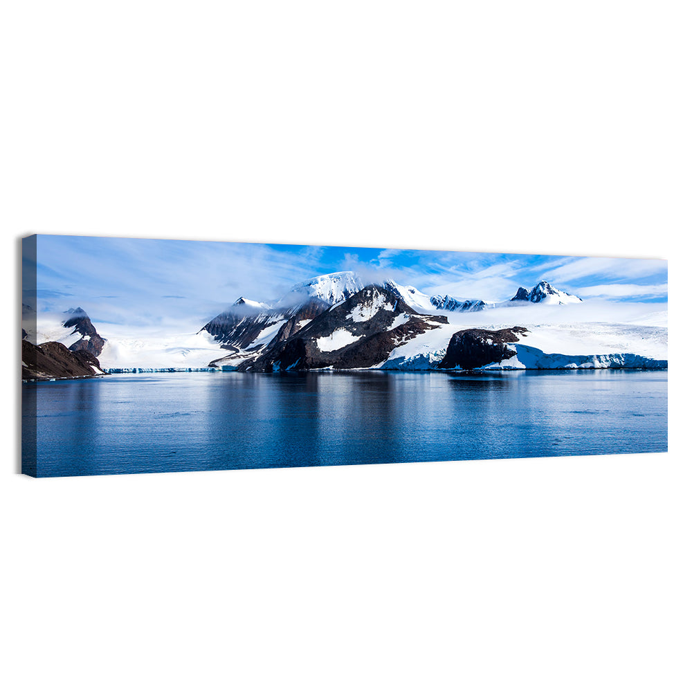 Antarctic Glacier Reflection Wall Art