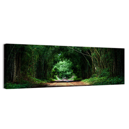 Bamboo Road in Kyoto Wall Art