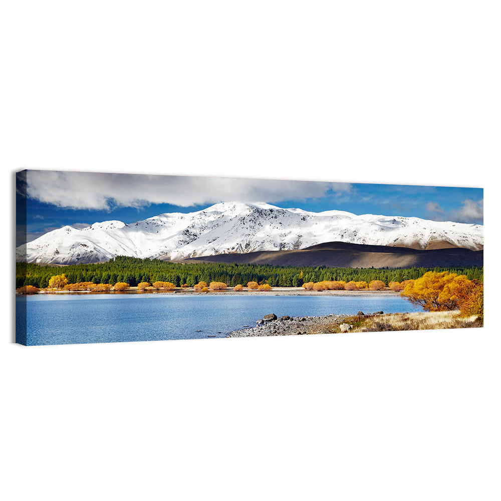 Lake Tekapo Autumn View Wall Art