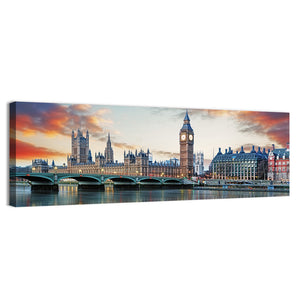 Big Ben & Houses Of Parliament UK Wall Art