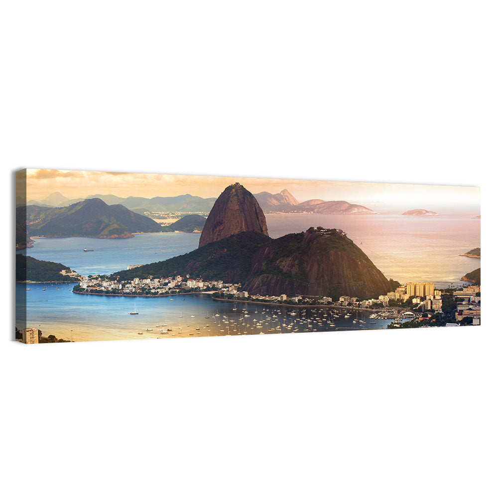 Rio Twilight Over Sugarloaf Mountain Wall Art