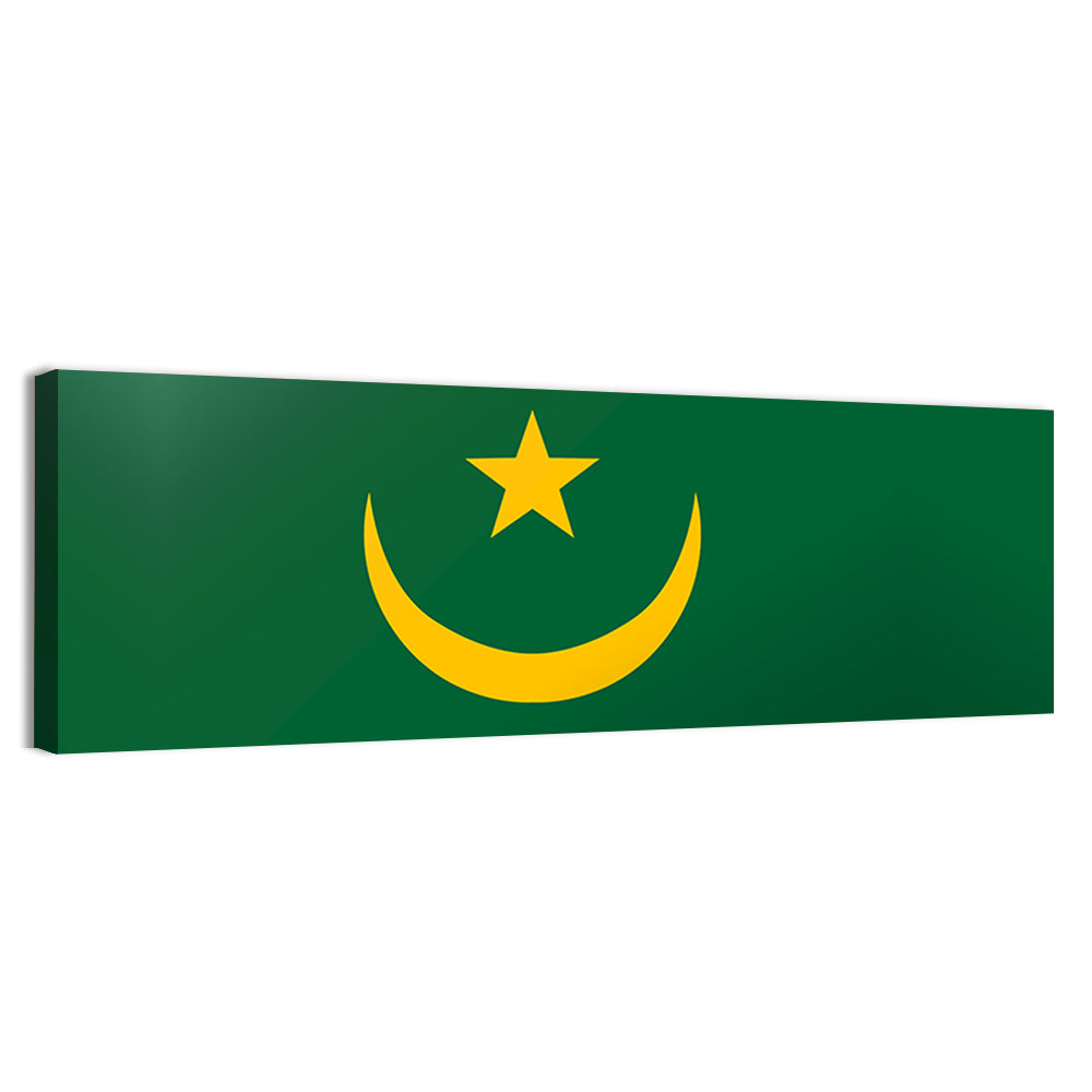 Flag Of Mauritania Wall Art