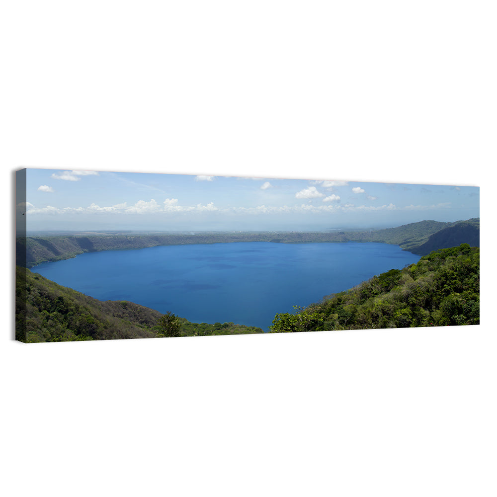 Serene Apoyo Crater Lake Wall Art