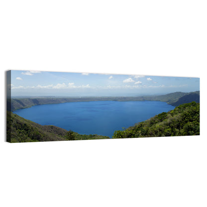 Serene Apoyo Crater Lake Wall Art