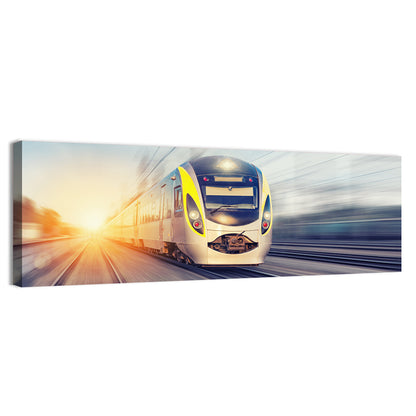 Modern High-speed Train Wall Art