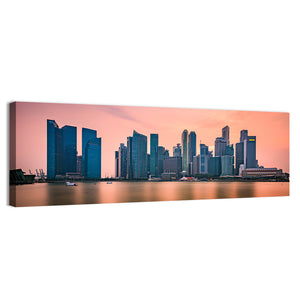 Singapore Skyline At Marina Bay Wall Art